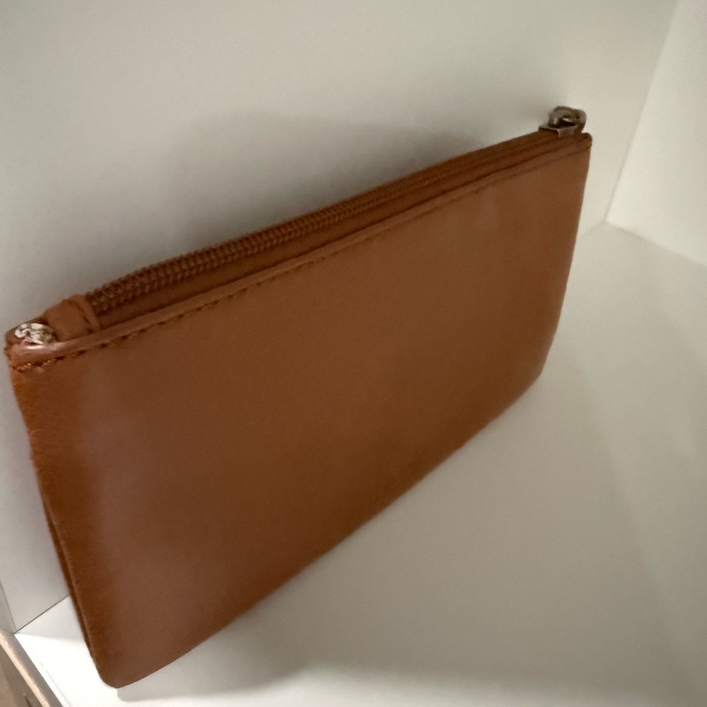 The Sak light brown leather wallet w/ colorful stripes on front (read) - Picture 11 of 14